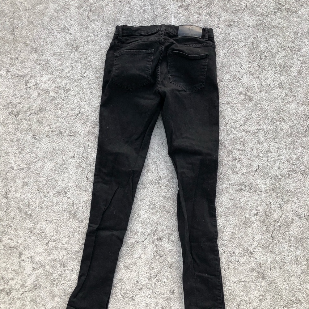 Men’s Fathersons Black Skinny Jeans